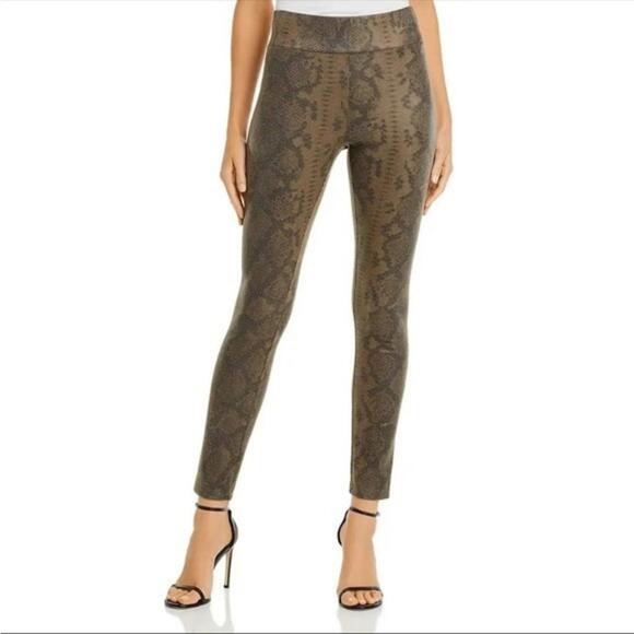 NEW Bagatelle Snakeskin Animal Print High Rise Dressy Leggings (BGXX005) - Picture 1 of 2